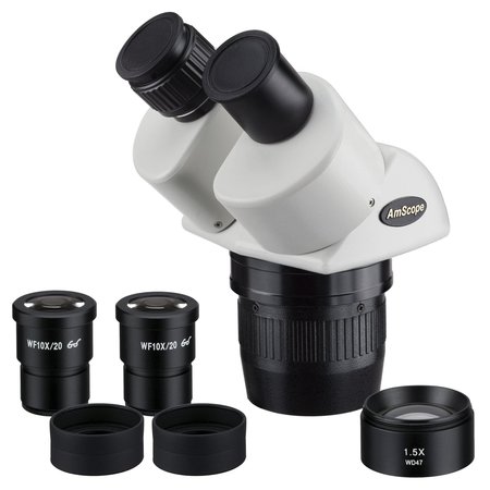 AMSCOPE 10X-45X Super Widefield Stereo Binocular Microscope Head SW13BY